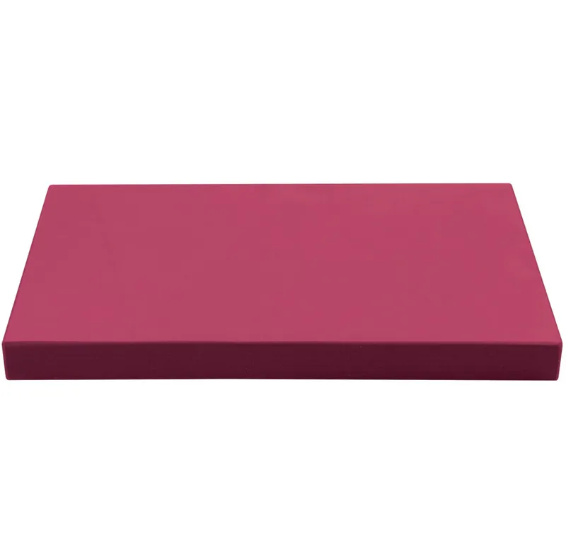 Fitness Mad EVA Foam Half Yoga Block Burgundy-1
